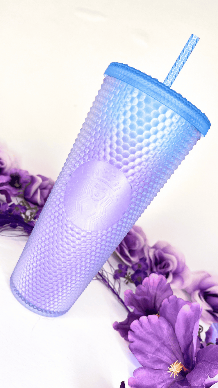 Starbucks Purple And Blue Ombre Tumbler On Sale Now