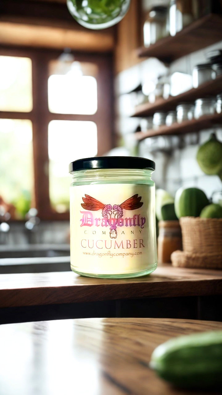 Cucumber Candle