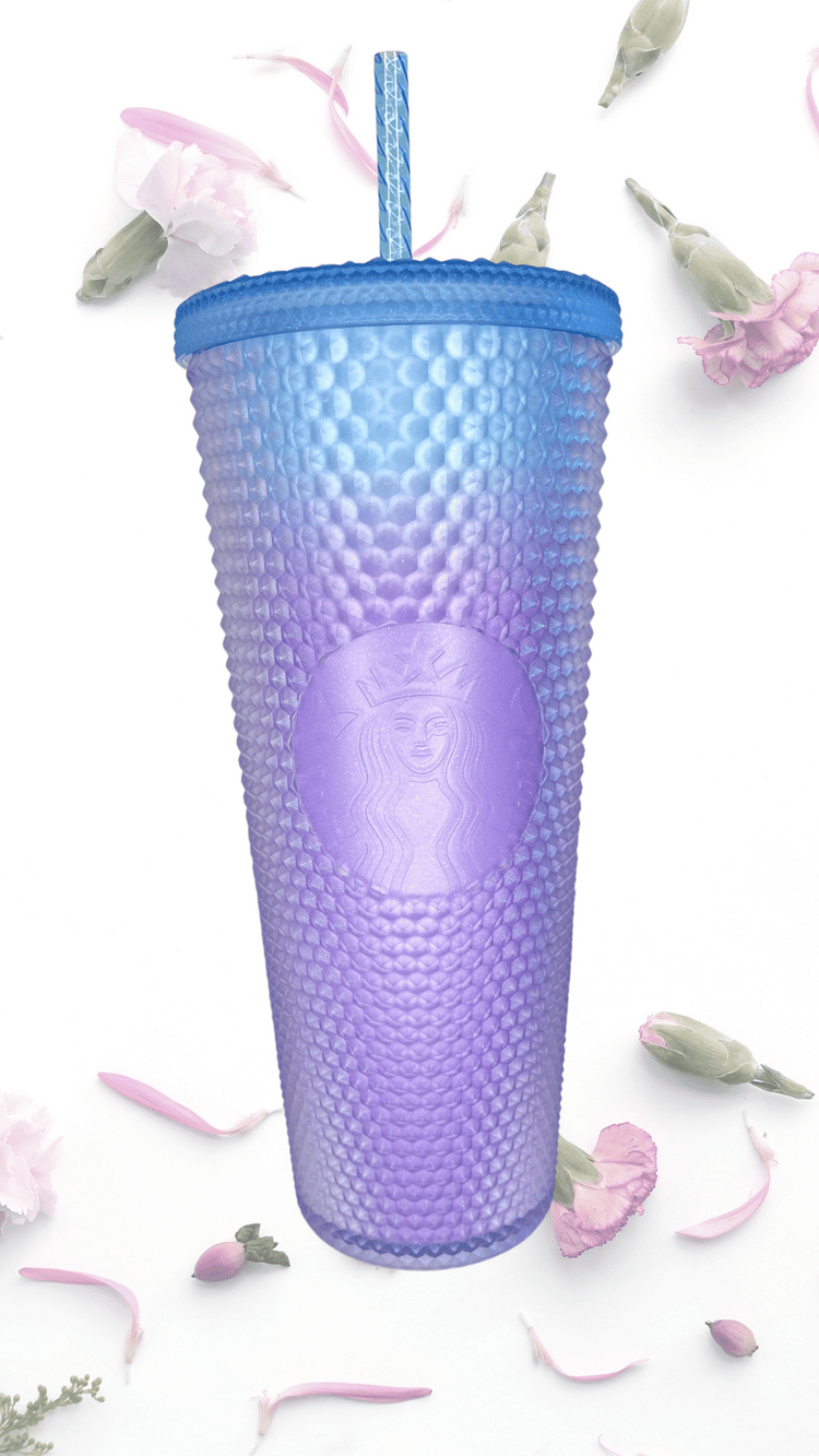 Starbucks Purple And Blue Ombre Tumbler On Sale Now