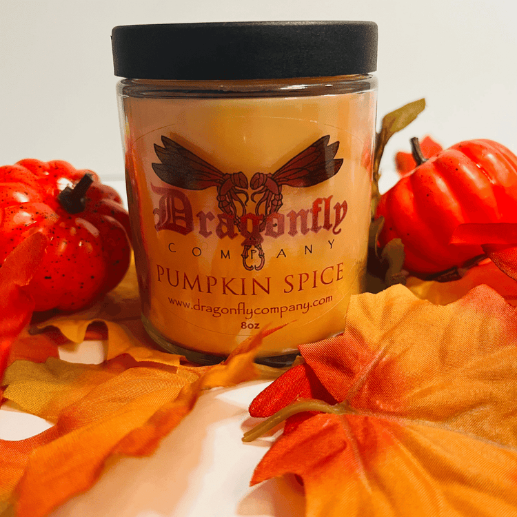 Pumpkin Spice Candle | Handmade Soy Wax, Long-Lasting Fall Scent