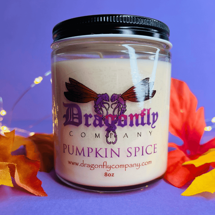 Pumpkin Spice Candle | Handmade Soy Wax, Long-Lasting Fall Scent