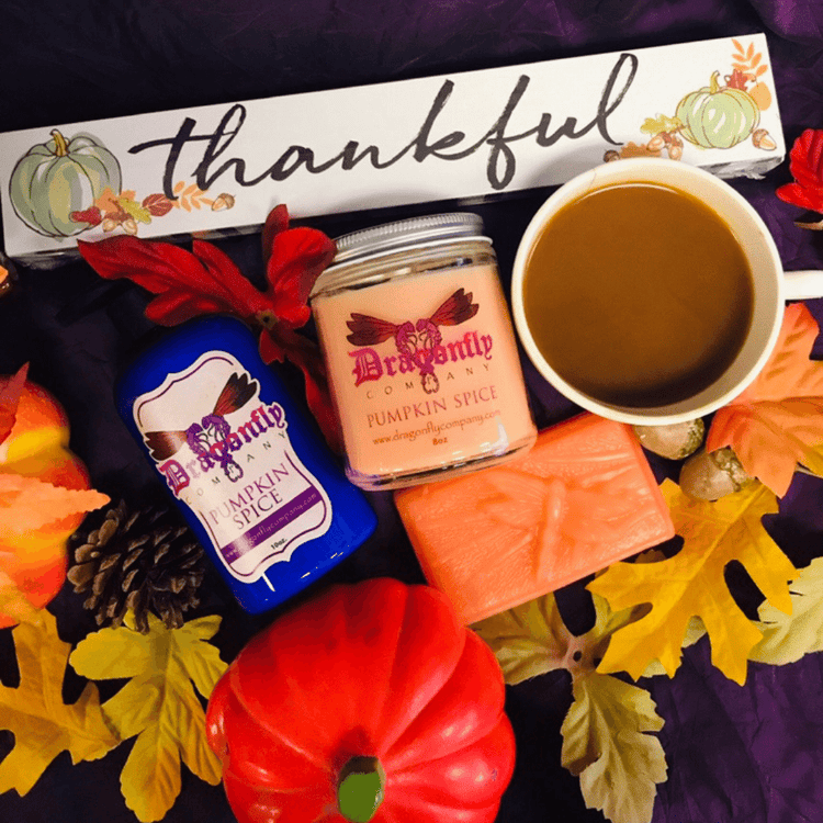 Pumpkin Spice Candle | Handmade Soy Wax, Long-Lasting Fall Scent