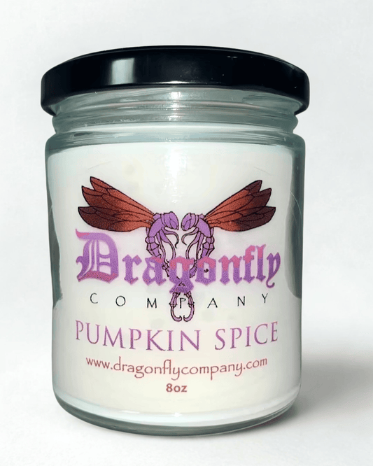 Pumpkin Spice Candle | Handmade Soy Wax, Long-Lasting Fall Scent