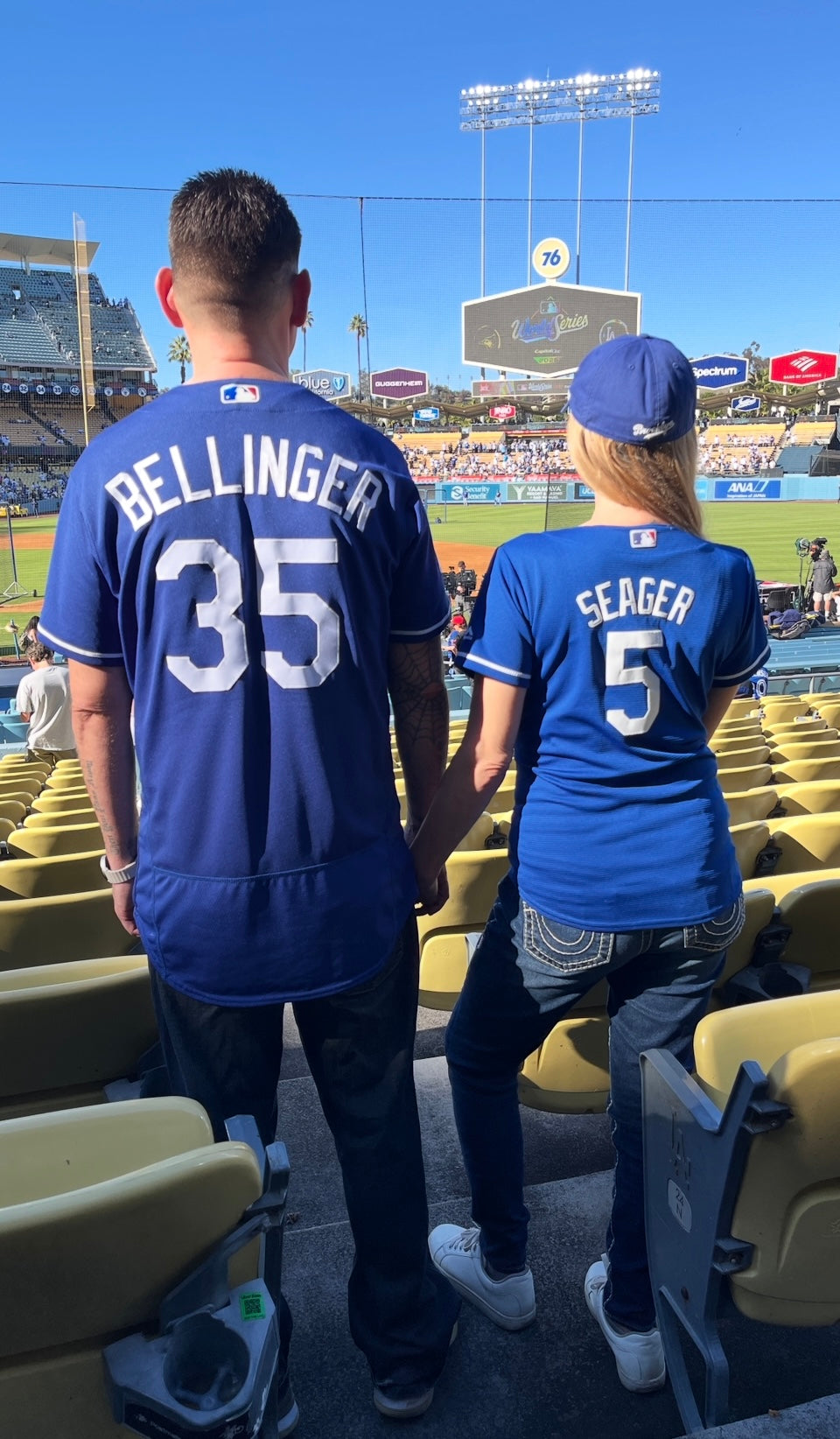 Load video: Join us as we hit the road from Fresno to L.A. for Game 4 of the World Series! 🍻 First stop — tequila shots! Then we grab some amazing pics, catch Mookie Betts doing an interview, watch a little batting practice, some food and wrap it all up with breakfast the next morning. Let’s go Dodgers! ⚾💙#dodgers #worldseries #dodgersnation #baseball #losangeles #fresno