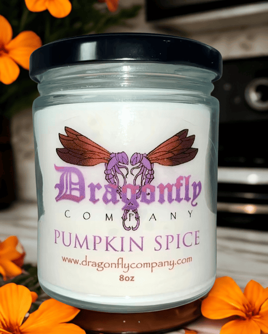 Pumpkin Spice Candle | Handmade Soy Wax, Long-Lasting Fall Scent