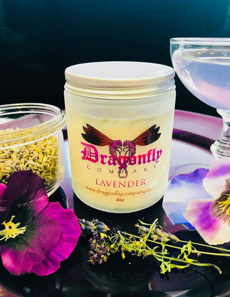 Lavender Soy Candle by Dragonfly Company